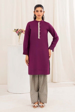 Aayra Stitched Summer Collection'2025-AY663- Plum Mist 2Pc