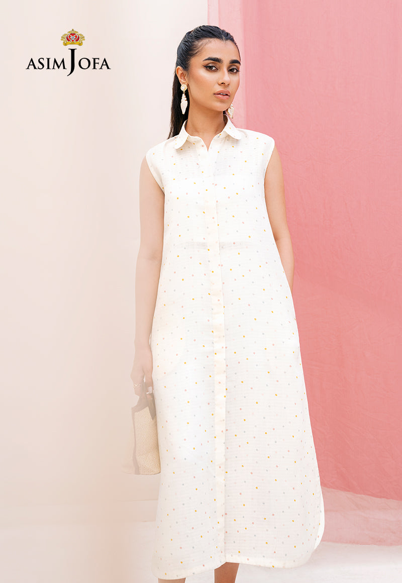 Asim Jofa Day To Day '23 Ajdt-09 (1-Pc) Printed Cotton Dobby 1 Pc