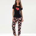 Cotton PJ Set - Strawberry Chic