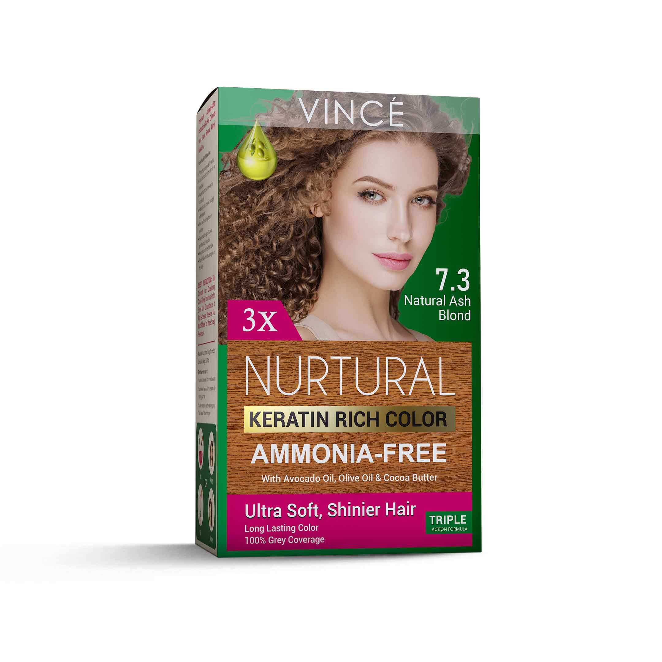 Vince - 7.3 - Natural Ash Blond - Nurtural Women Hair Color