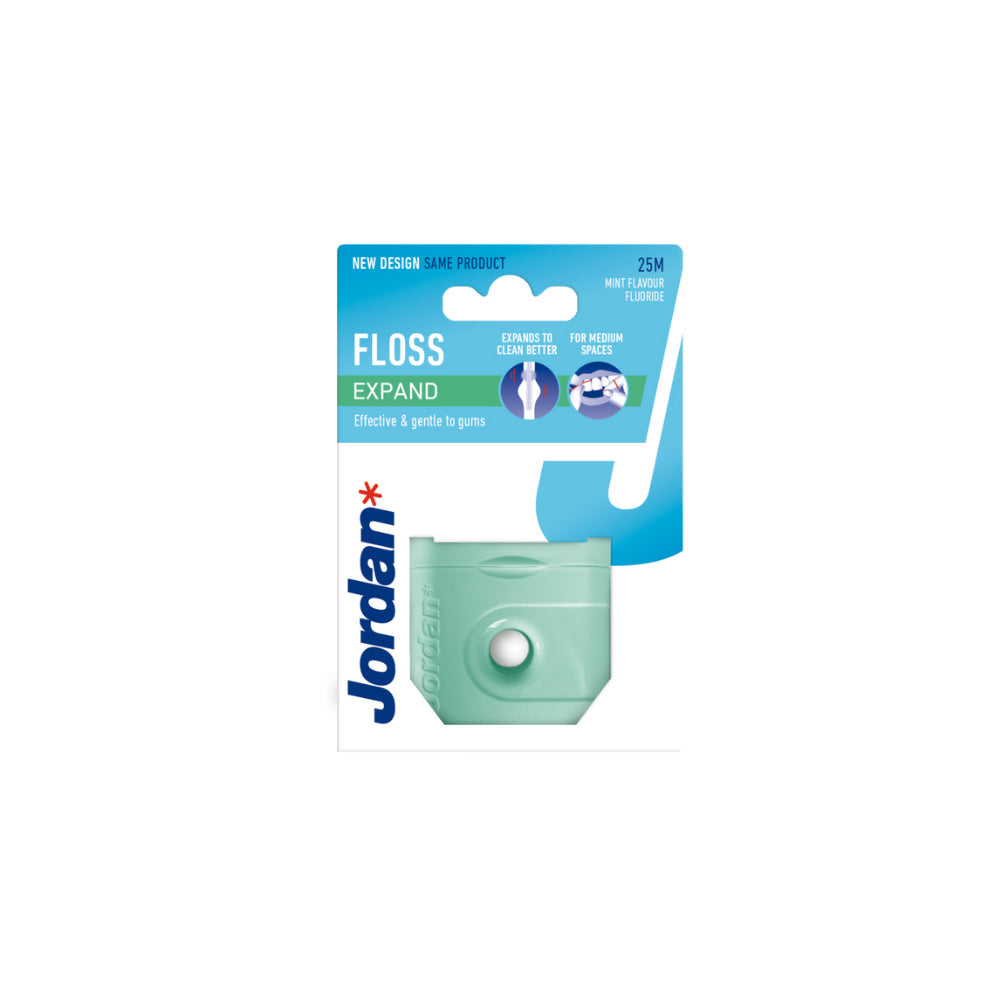 Jordan Effective & Gentle To Gums Expand Floss 25m Jordan