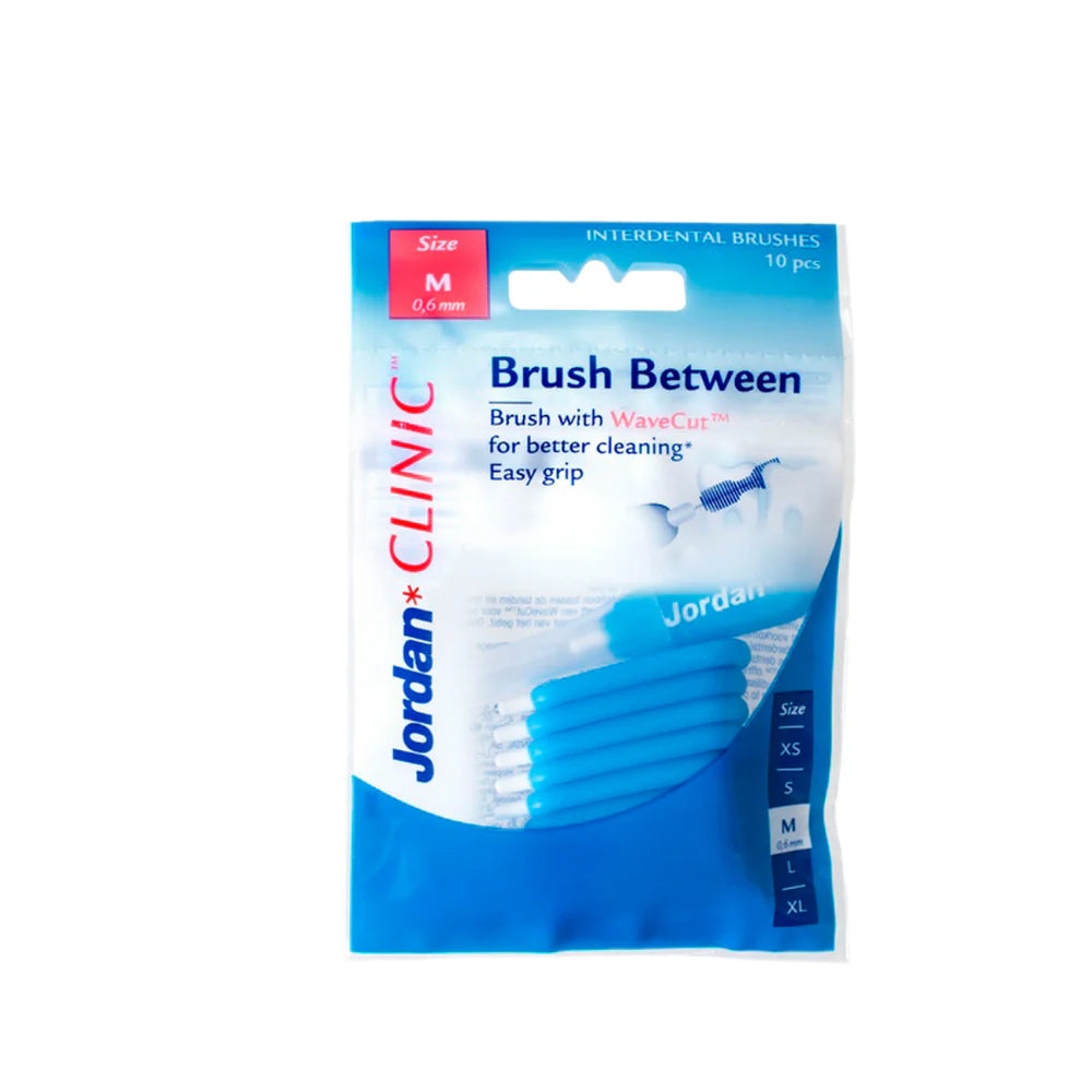Jordan Clinic Interdental Brushes 10pcs Medium Jordan