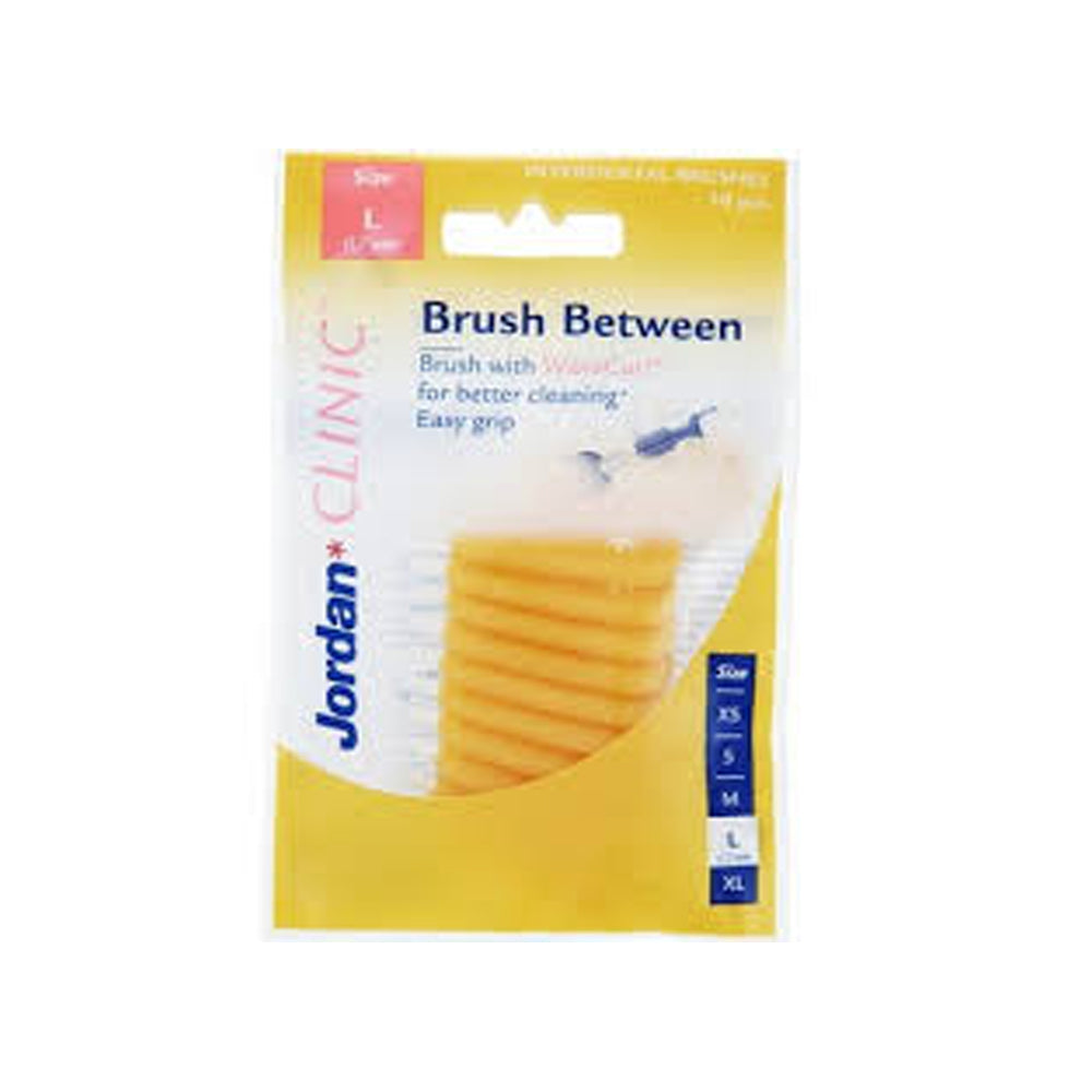 Jordan Clinic Interdental Brushes 10pcs Large Jordan