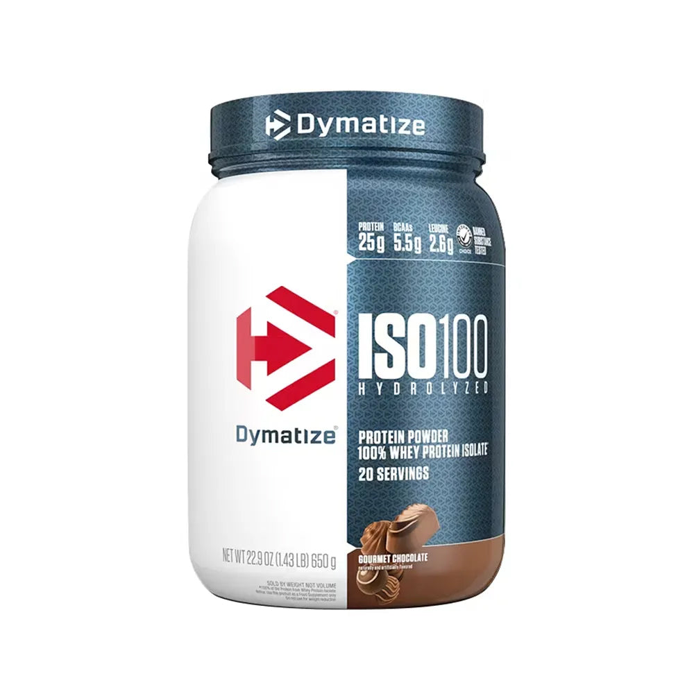 Dymatize Iso 100 Gourmet Chocolate Protein Powder 650g 1.43lb - Snapcart.pk