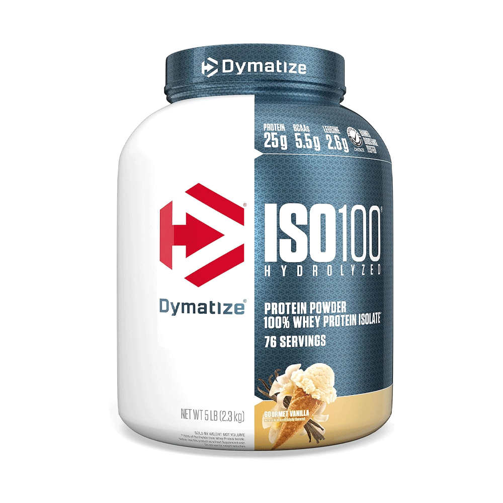 Dymatize Iso 100 Protein Powder Gourmet Vanilla 2.3kg 5 Lb - Snapcart.pk