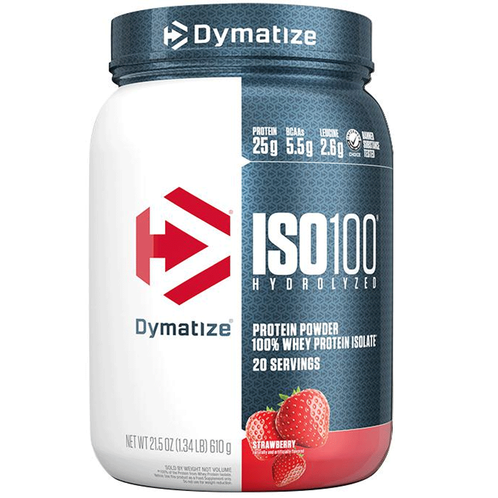 Dymatize Iso 100 Protein Strawberry 610g 1.34lb
