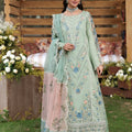 Tales Of Petals By Sardinia Unstitched 3 Piece Luxury Summer Suit-SUMMER SAGE