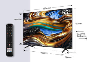 TCL 55P755K 55-inch 4K HDR TV, Smart TV Powered by Android TV - My Store