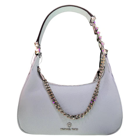 Michael Kors Piper Monogram Shoulder Bag In Soft Sky - 32F2G91C1B