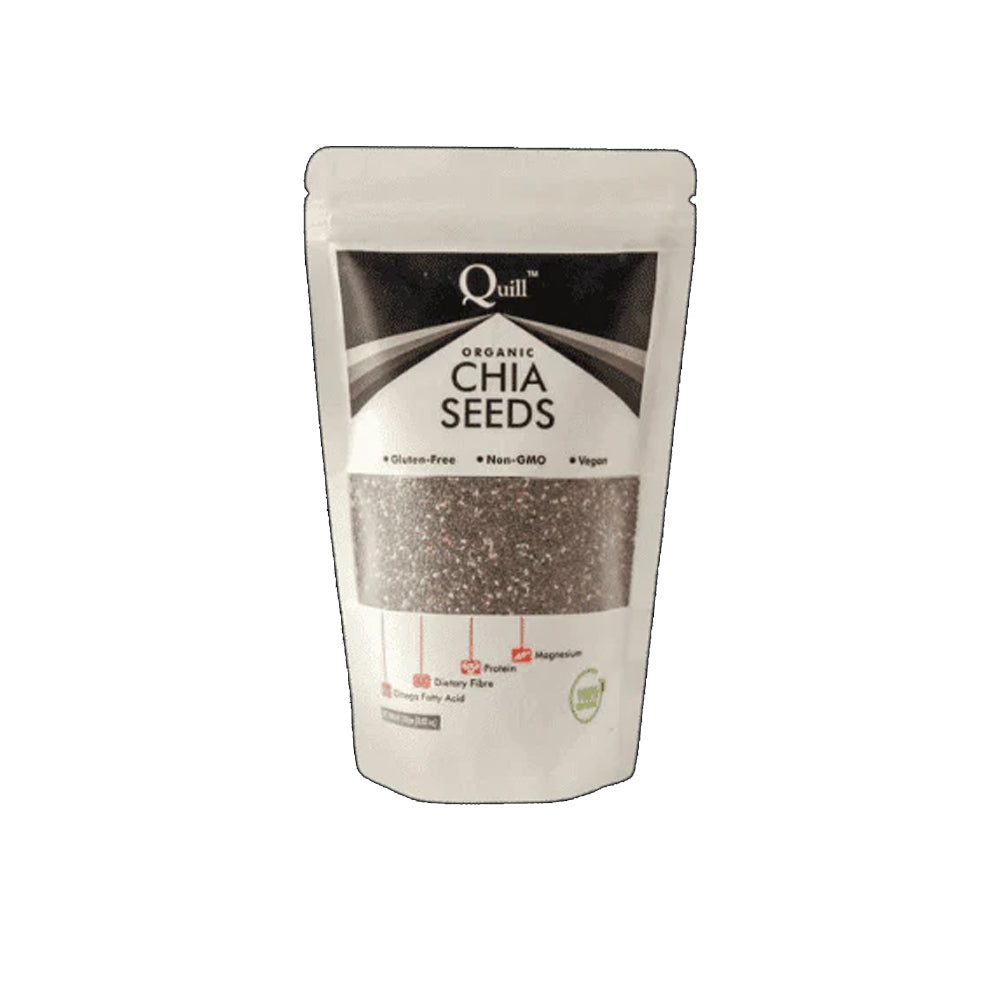 Quill Organic Chia Seeds 90gm - Snapcart.pk
