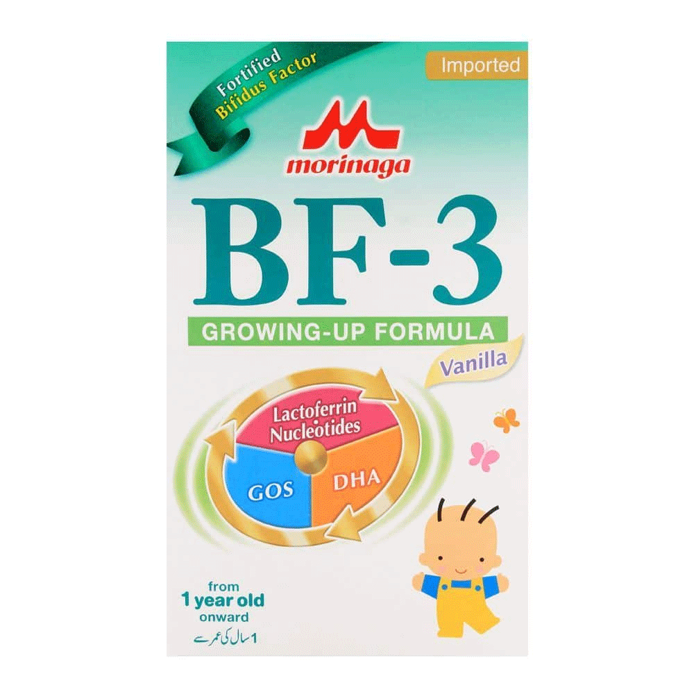 Morinaga Bf-3 Growing Up Formula Vanilla From 1 Year Onwards 300g - Snapcart.pk