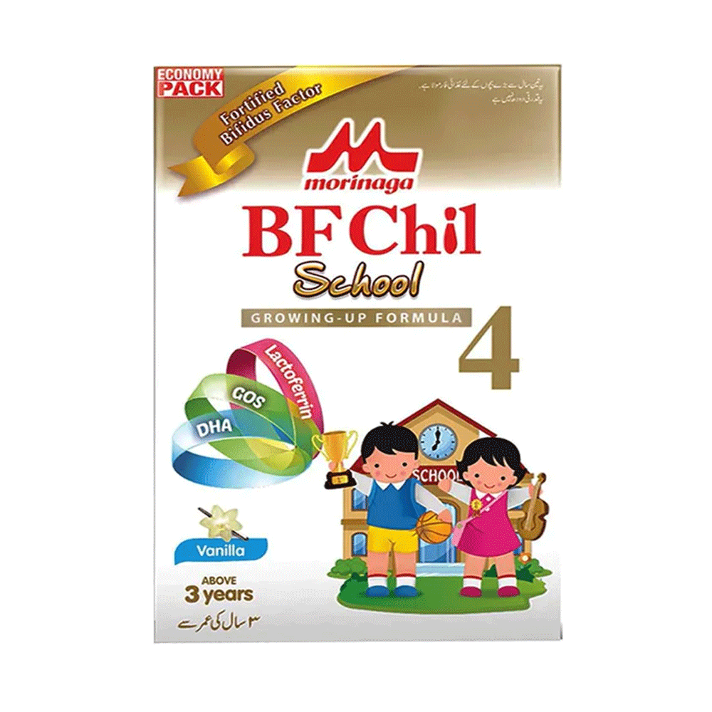 Morinaga Bf Chil Vanilla 4 Years Milk Box 600g
