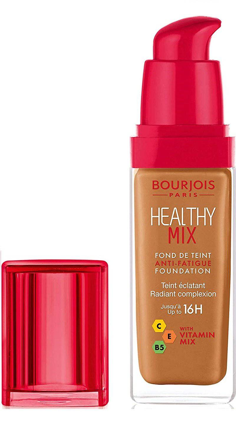 Bourjois- Healthy Mix Anti-Fatigue Foundation - 59 Ambre / Amber, 30 ml (1 oz) - My Store
