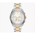 Michael Kors Langford Two-tone Stainless Steel Silver Dial Chronograph Quartz Watch for Gents - MK-8994
