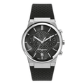 Ferragamo Sapphire Black Rubber Strap Black Dial Chronograph Quartz Watch For Gents - Sfme00121