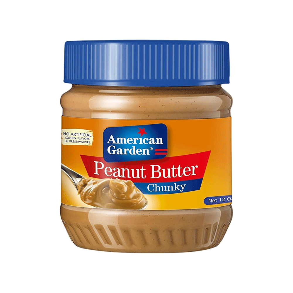 American Garden Peanut Butter Chunky 340g - Snapcart.pk