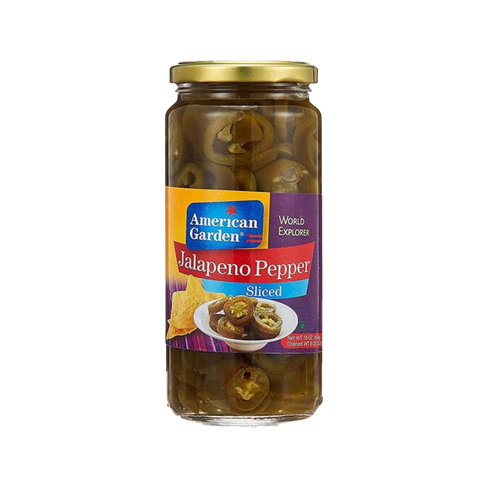 American Garden Jalapeno Pepper (sliced) 454g - Snapcart.pk