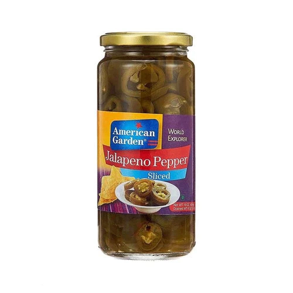 American Garden Jalapeno Pepper (sliced) 454g