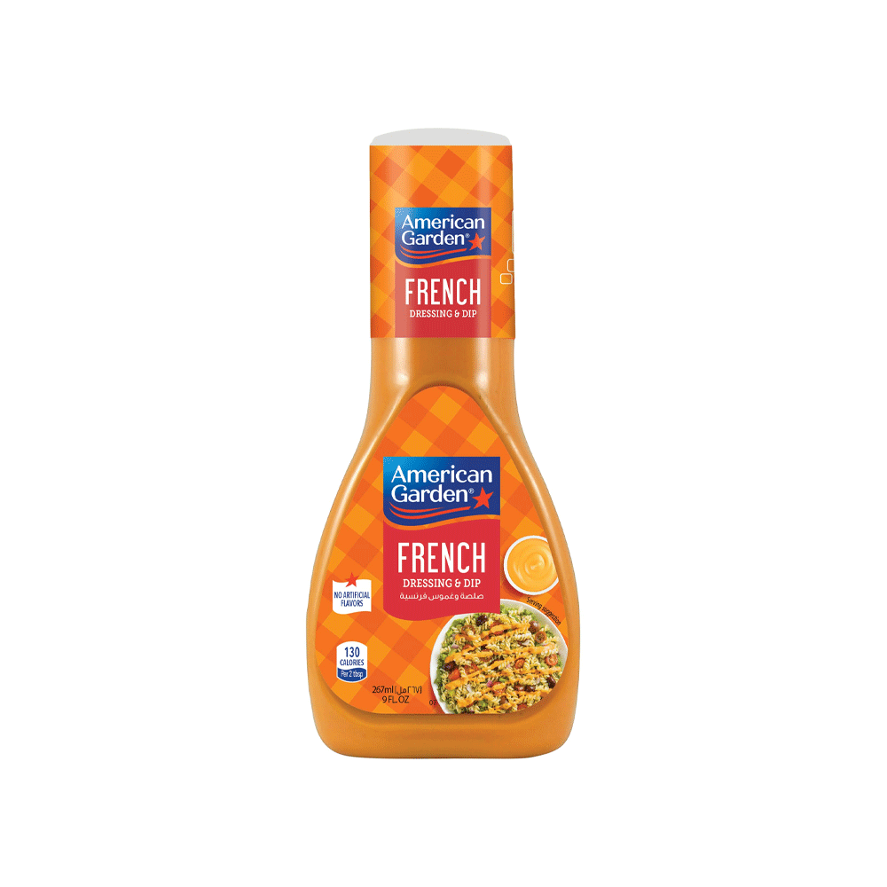 American Garden French Dressing & Dip Sauce 267ml - Snapcart.pk