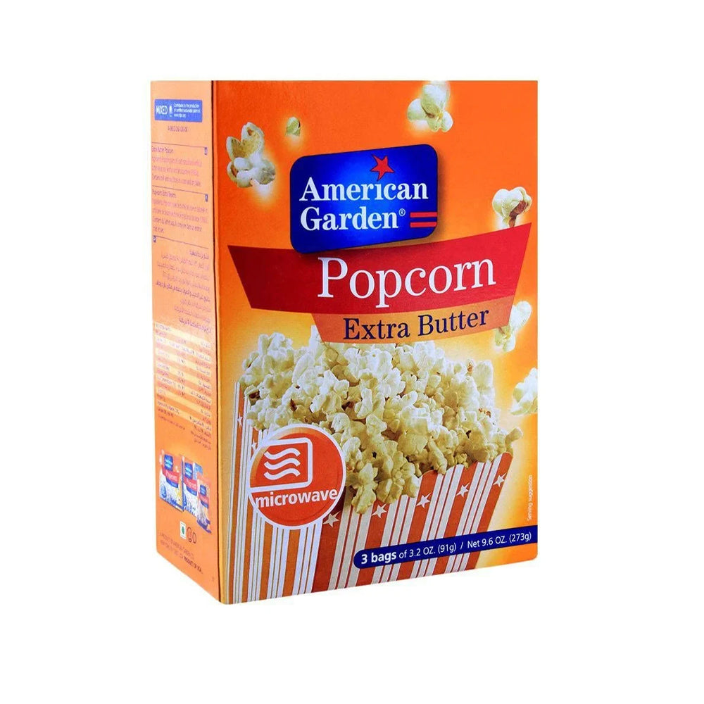 American Garden Popcorn Extra Butter 273g - Snapcart.pk