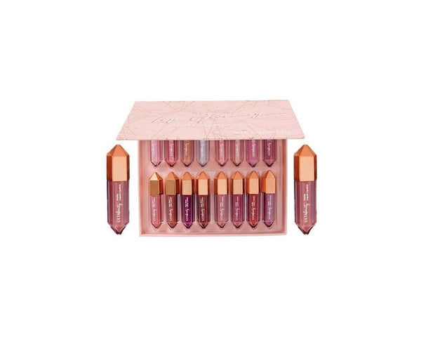 Ulta Beauty LIP Glossary 16 pcs Lip Vault Giftset