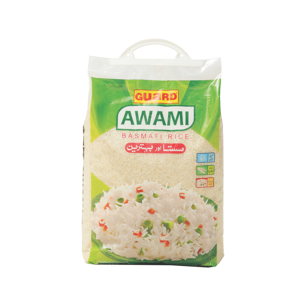 Guard Awami Basmati Rice 5kg - Snapcart.pk