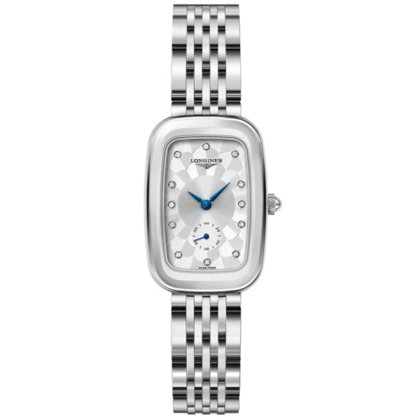 Longines Equestrian Silver Stainless Steel Silver Dial Quartz Watch for Ladies - L61414776