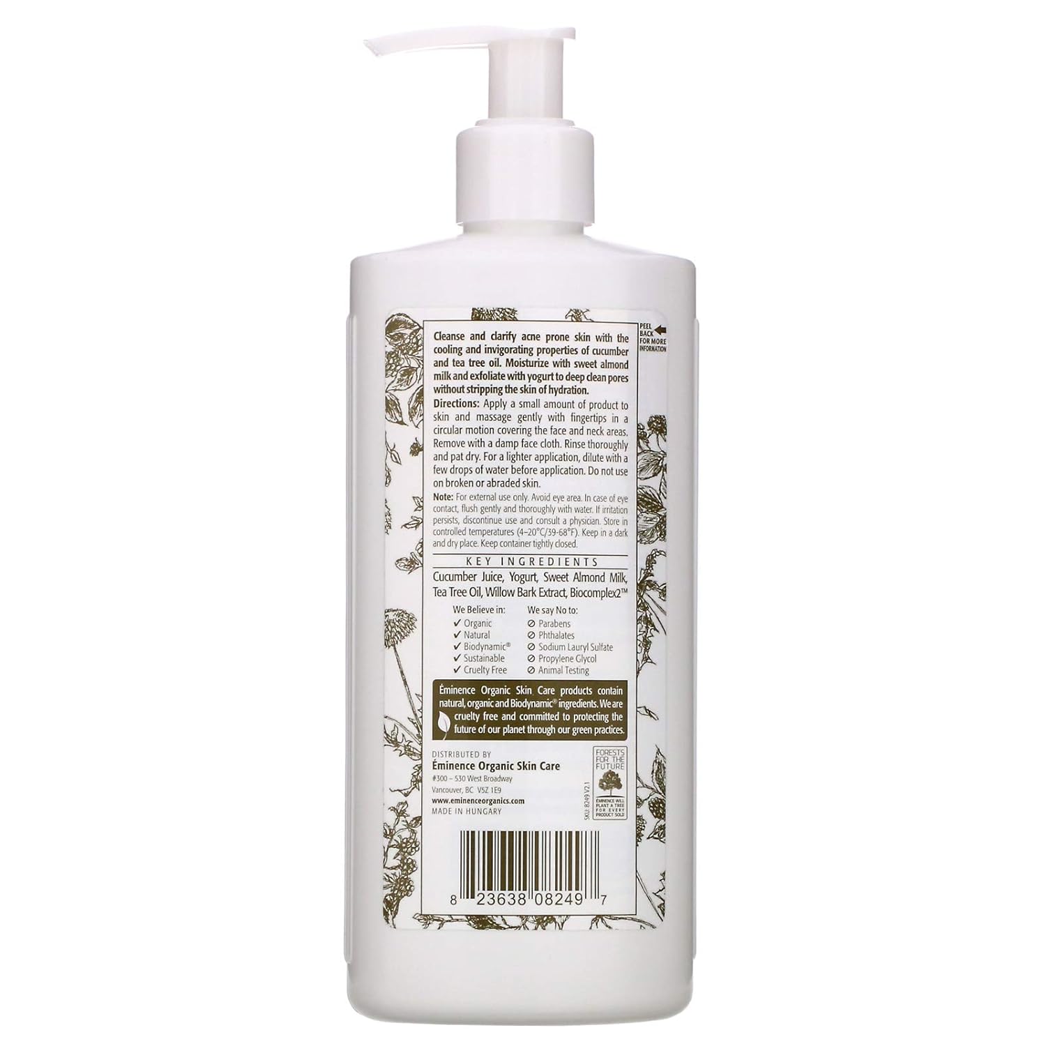 EMINENCE Clear Skin Probiotic Cleanser 250ml
