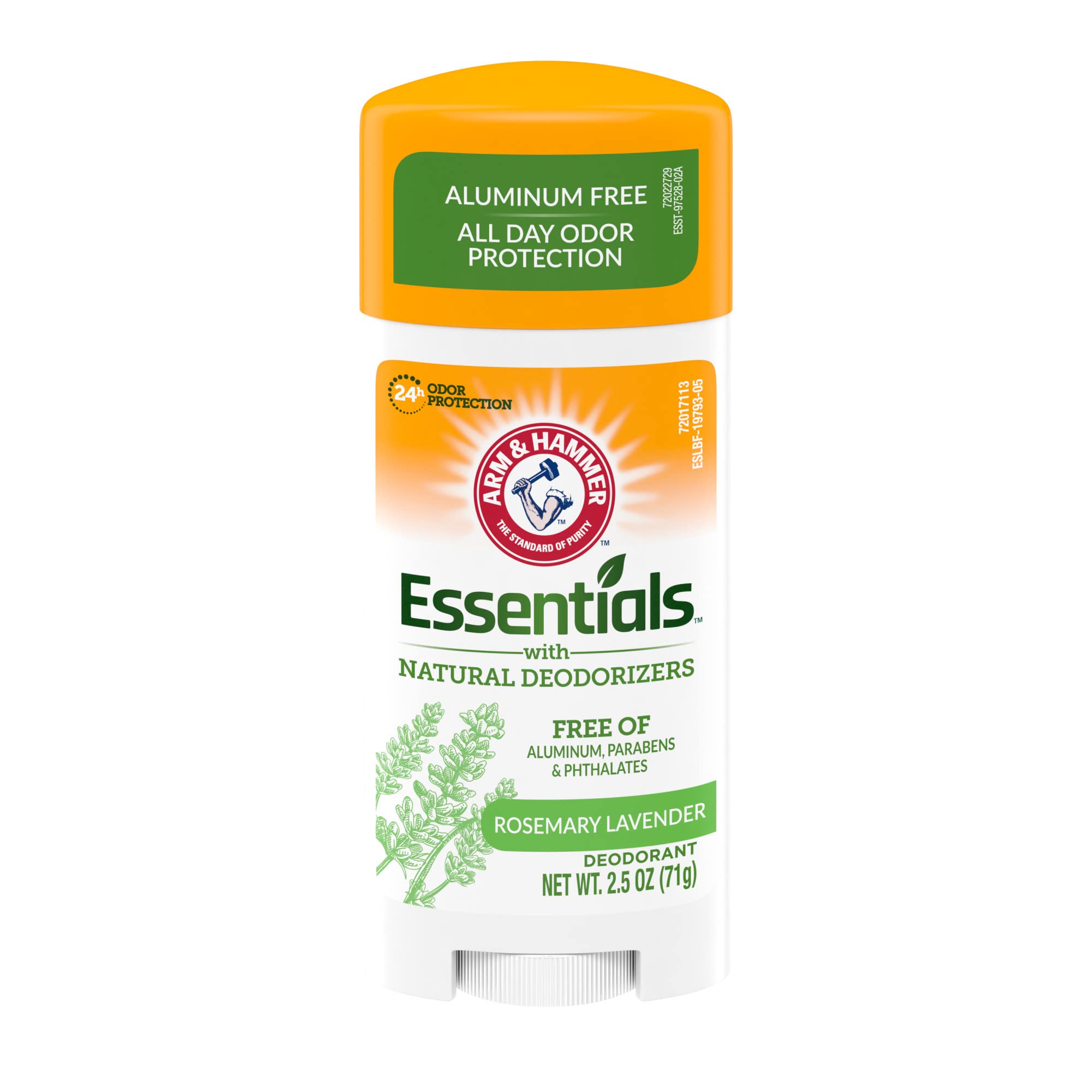 Arm & Hammer Deodorant Stick Essential Rosemary Lavender 2.5Oz/71Gm