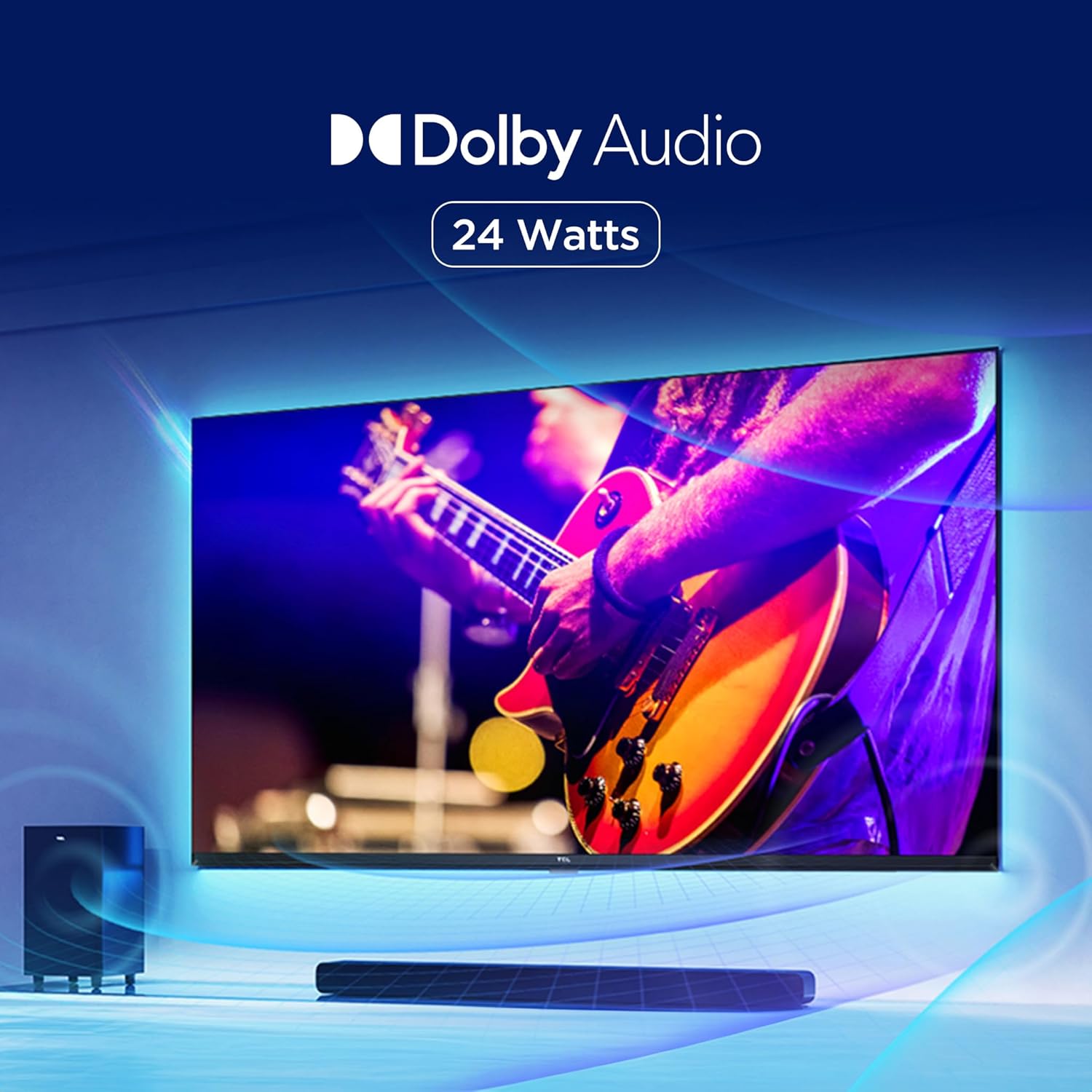 TCL TCL 108 cm (43 inches) Metallic Bezel-Less Series 4K Ultra HD Smart LED Google TV 43V6B - My Store