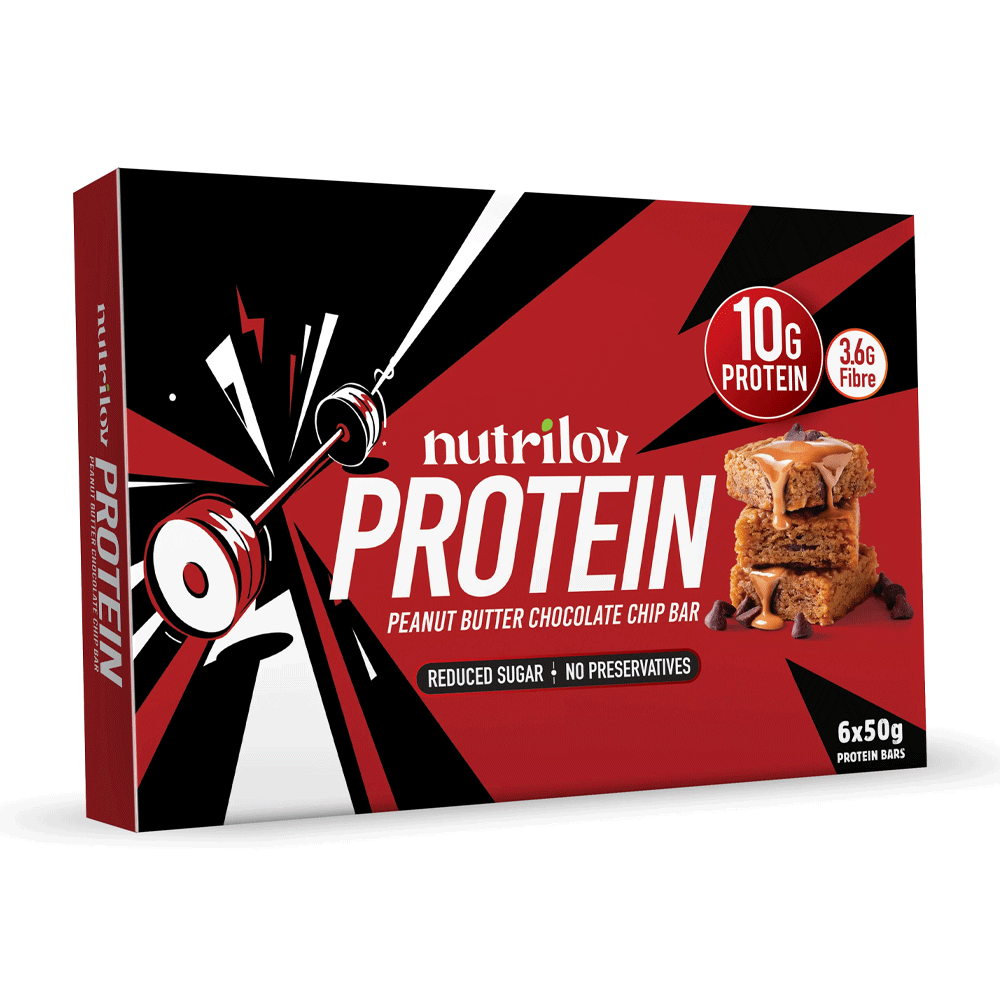 Nutri lov Protein Chocolate Chip Bar Pack 6x50g