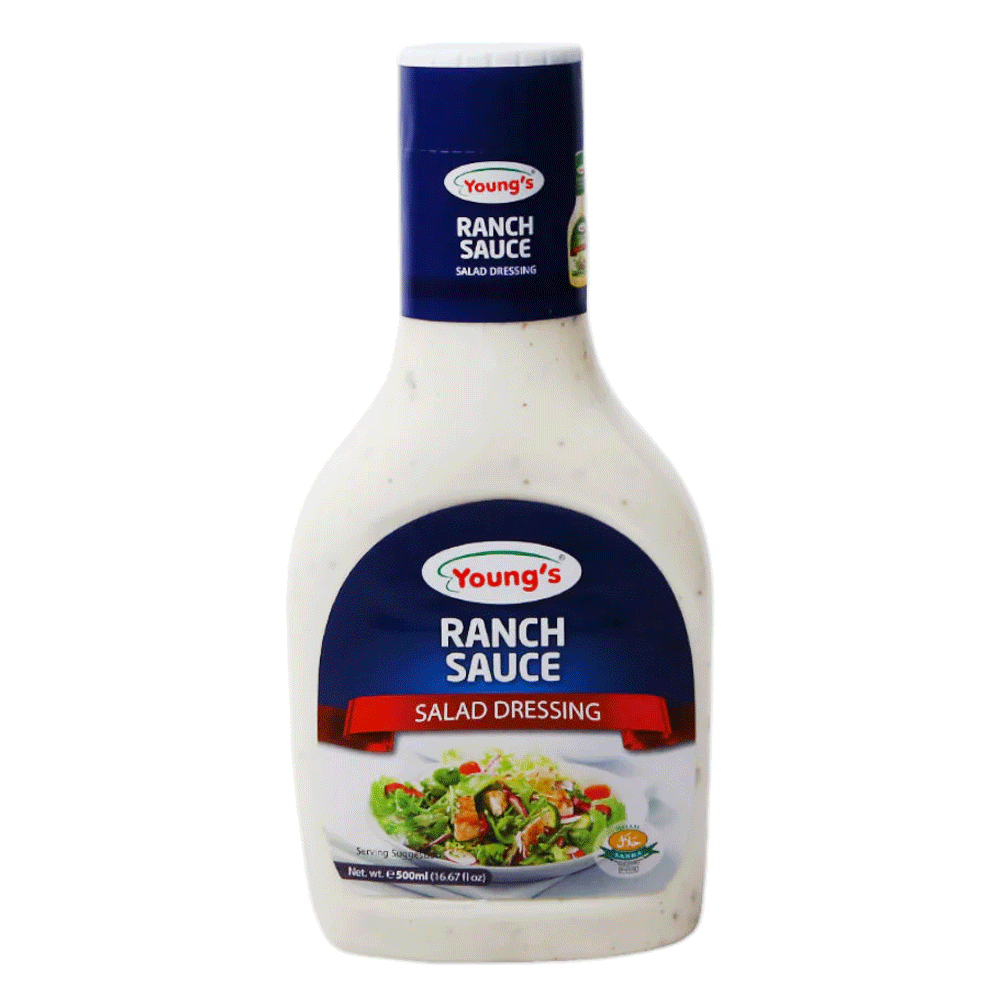 Youngs Ranch Salad Dressing Pouch 500ml