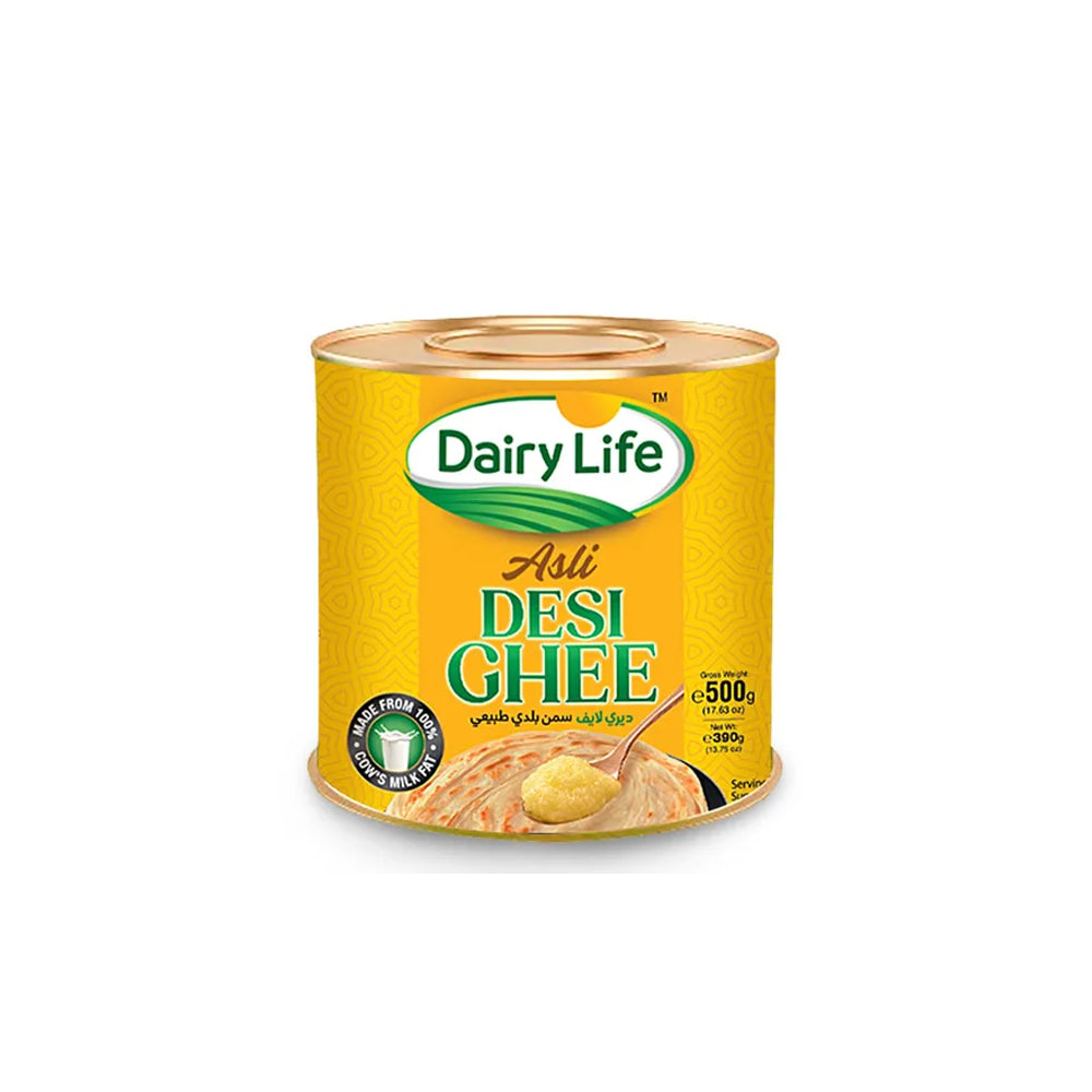 Dairy Life Asli Desi Ghee Tin 500g - Snapcart.pk