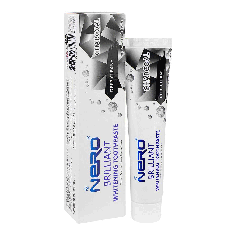 Nero Deep Clean Charcoal Toothpaste 75ml Nero