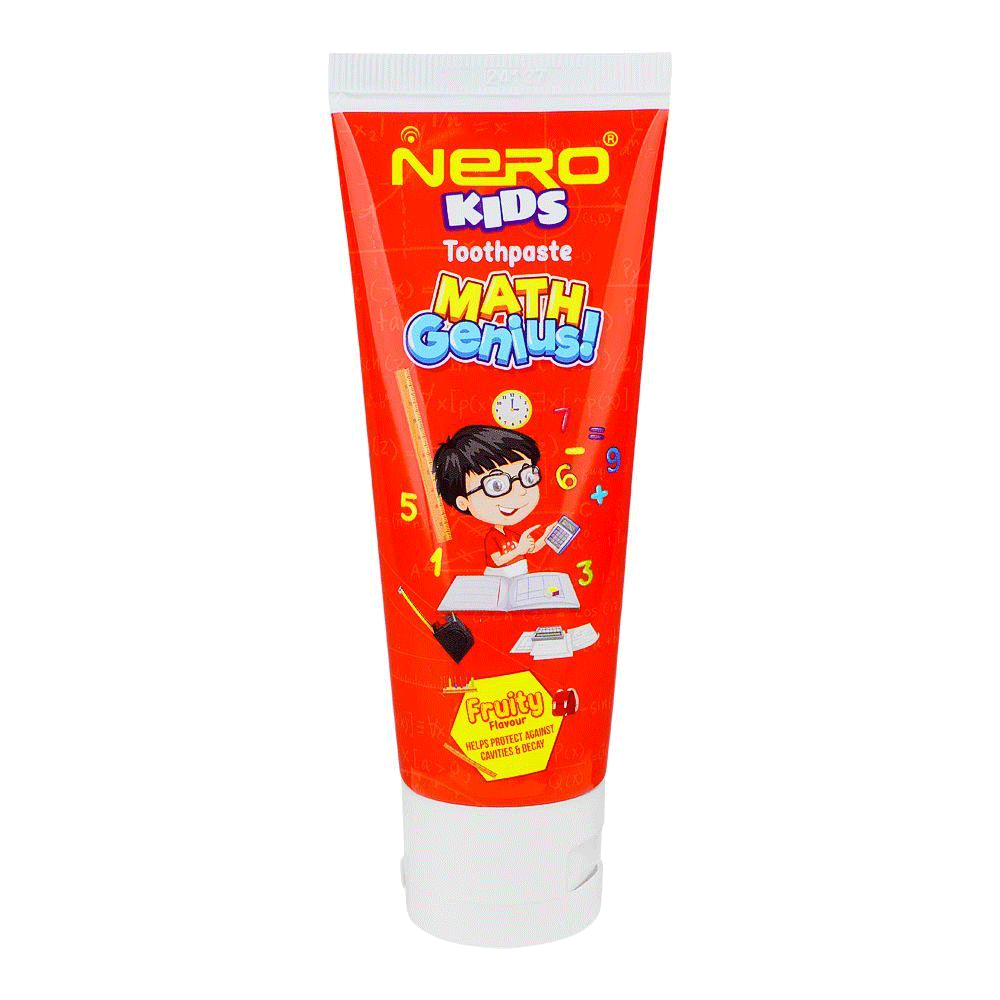 Nero Kids Math Genius Fruity Flavour Toothpaste 50ml Nero