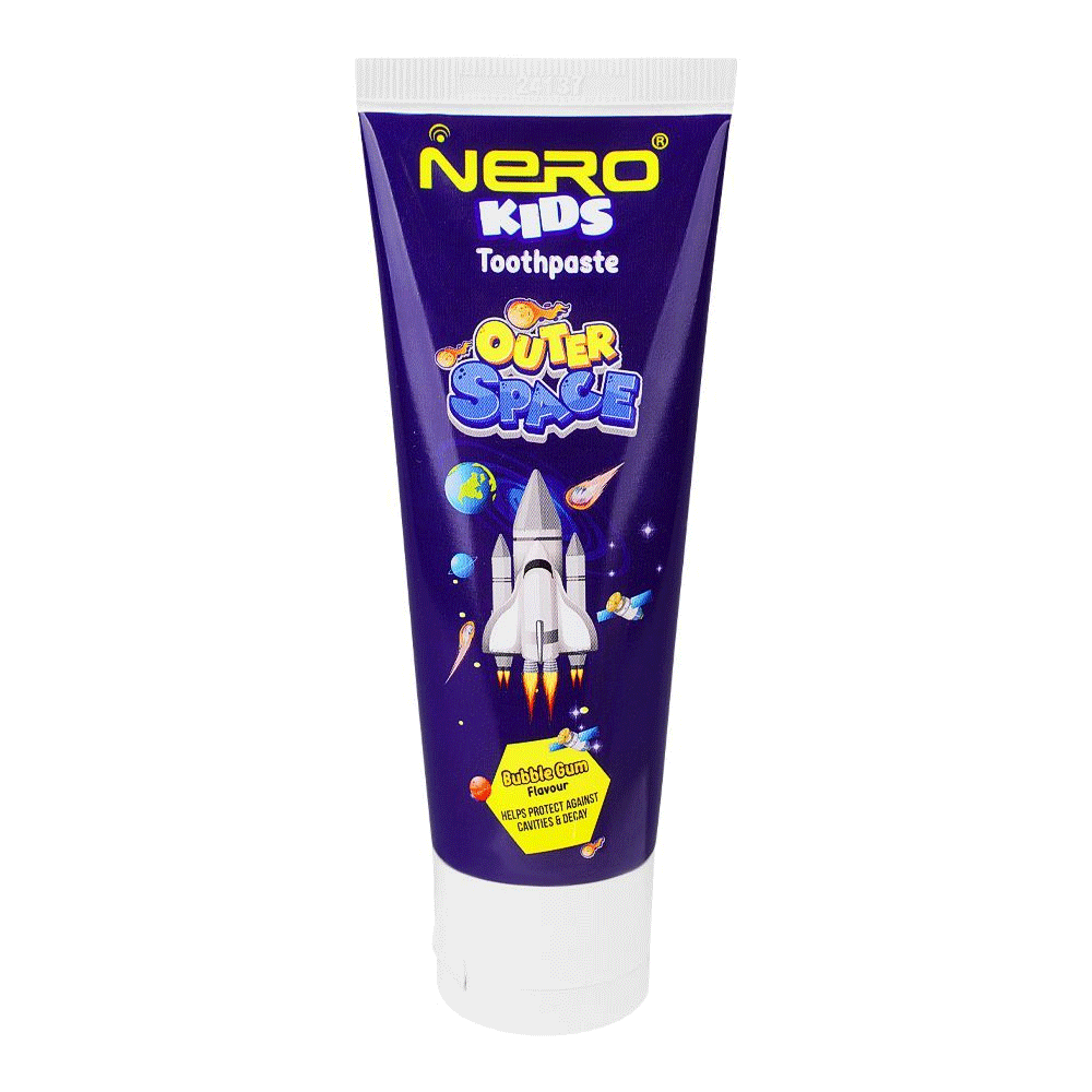 Nero Kids Outer Space Bubble Gum Flavour Toothpaste 50ml Nero