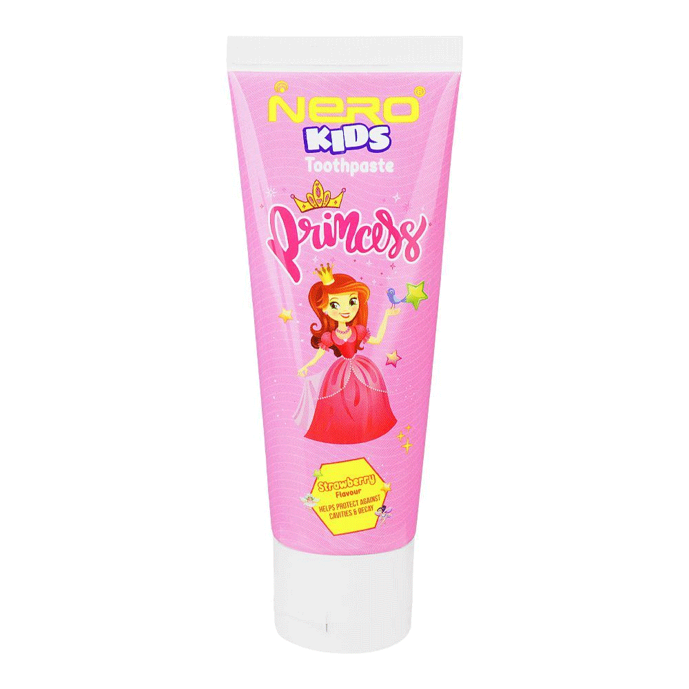 Nero Kids Princess Strawberry Flavour Toothpaste 50ml Nero