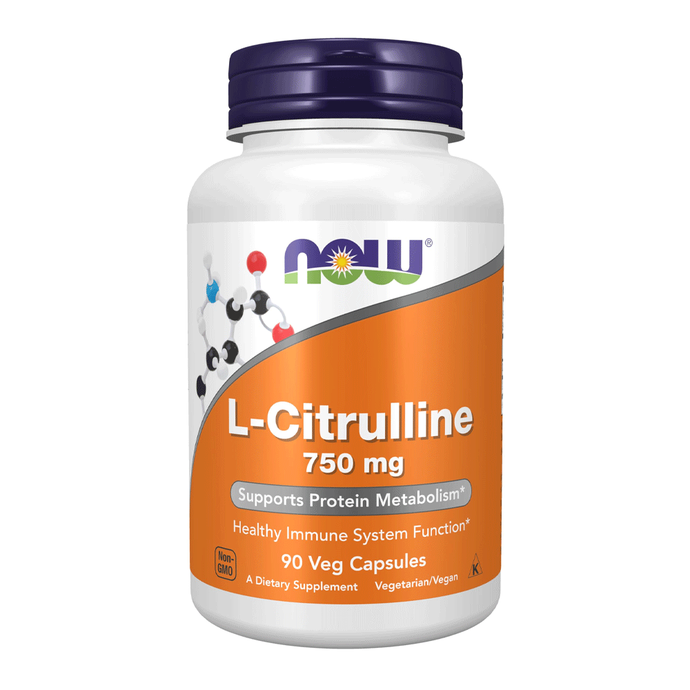 Now L-citrulline 750mg Cap 90s