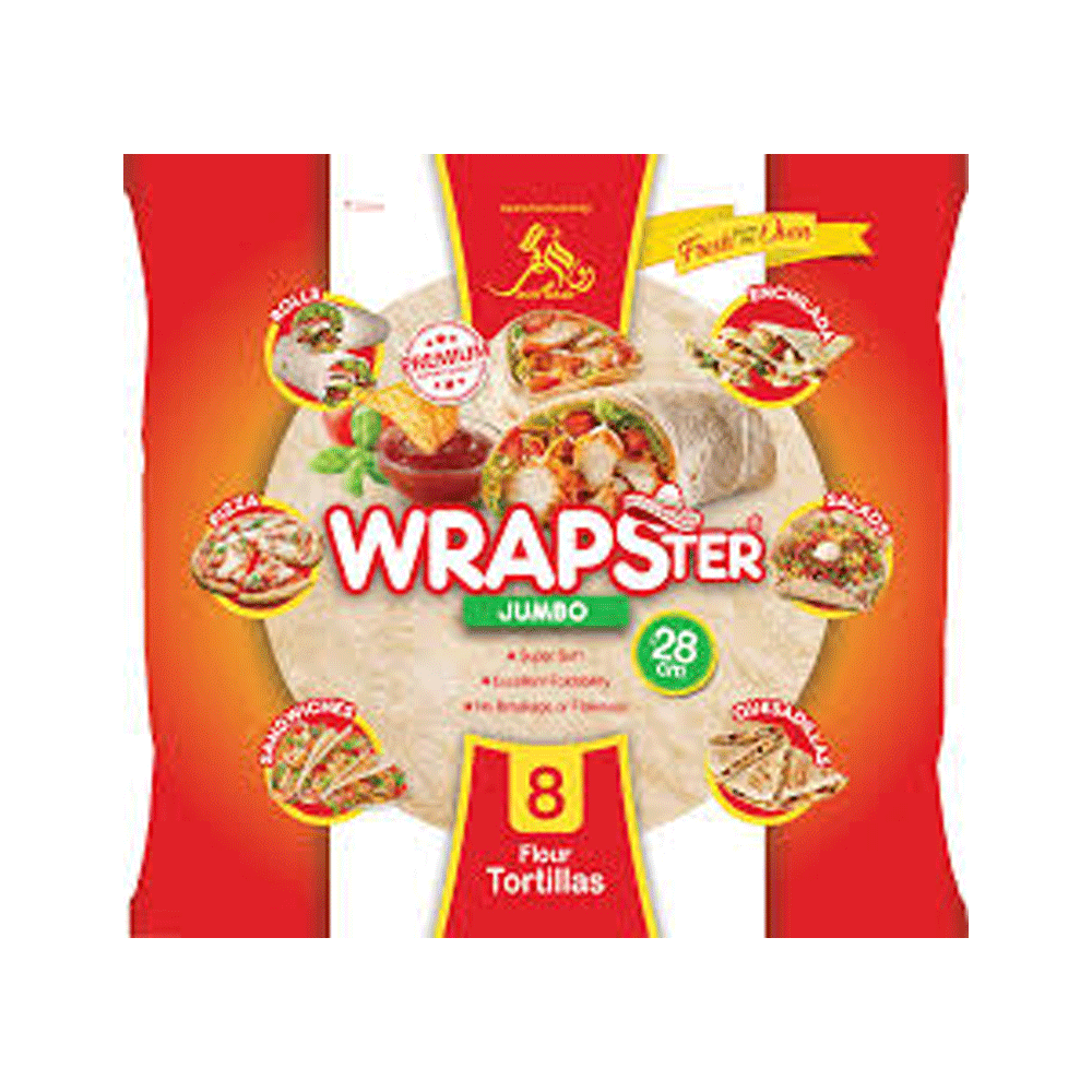 Wrapster Big Flour Tortillas 5pcs