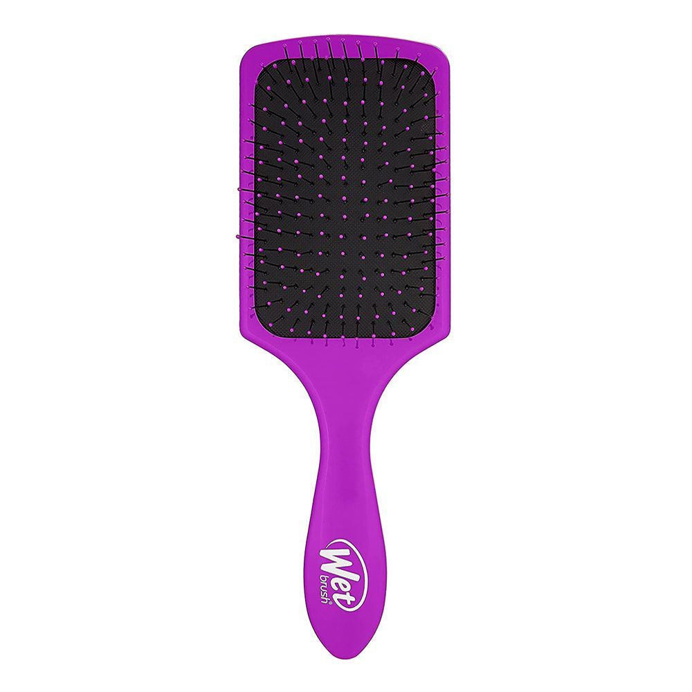 Wet Brush Paddle Hair Brush Purpple - Snapcart.pk