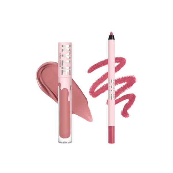 Kylie Jenner Matte Liquid Lipstick+LipLiner - 100 Posie K Matte