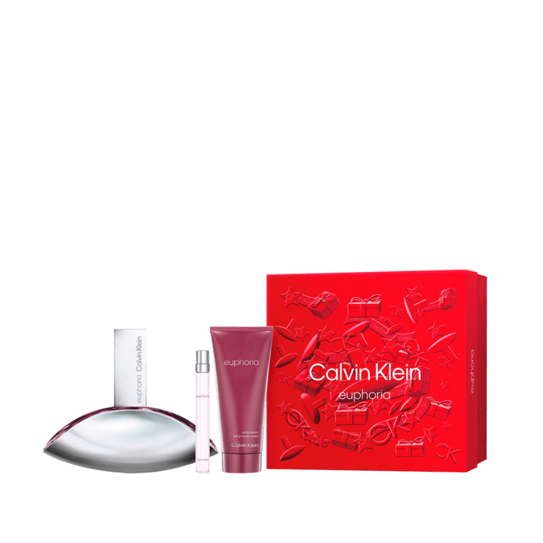 Calvin Klein Euphoria Women Set EDP 100Ml+EDP 10Ml+Body Lotion 200Ml