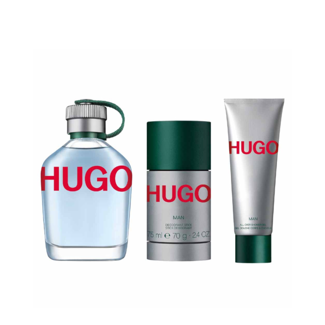 Hugo Boss Hugo Men Set EDT 125Ml+Deo Stick 70G+Shower Gel 50Ml