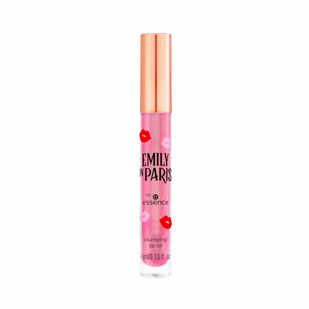 Essence Emily in Paris Plumping Lip Oil - 01 Pardon Not Pardon 4Ml