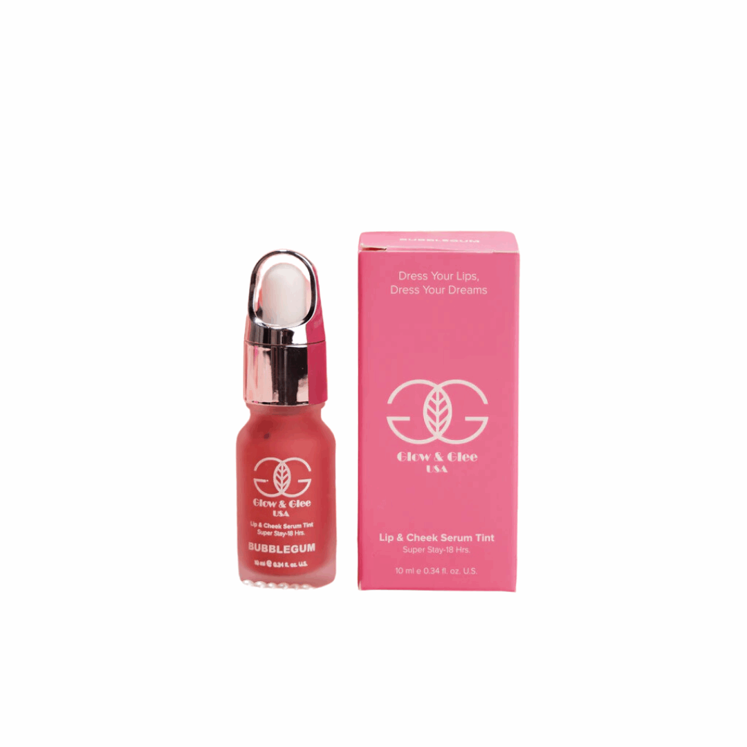 Glow & Glee Lip & Cheek Serum Tint - Bubblegum 10Ml