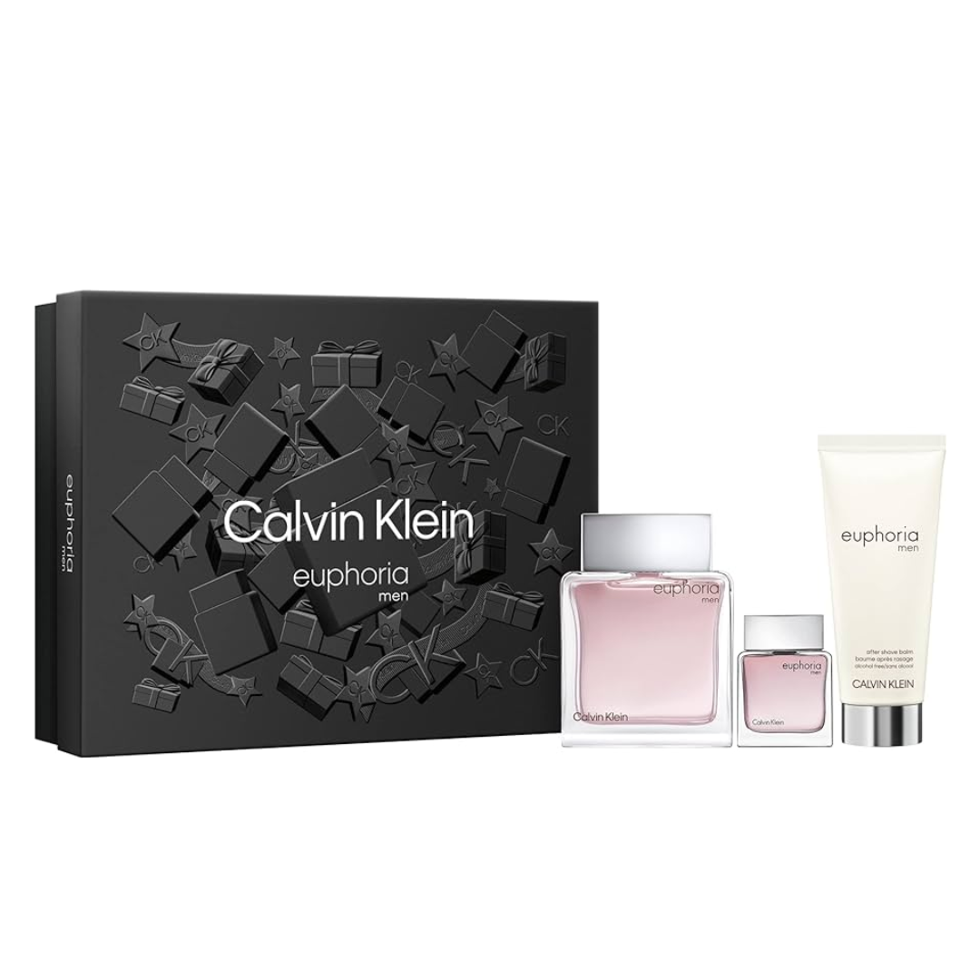 Calvin Klein Euphoria For Men Set EDT 100Ml+EDT 15Ml+After Shave Balm 100Ml
