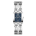 Guess MOD ID Silver Stainless Steel Blue Dial Quartz Watch for Ladies - GW0807L1