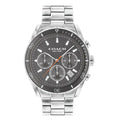 Coach Silver Stainless Steel Grey Dial Chronograph Quartz Watch for Gents - 14602515