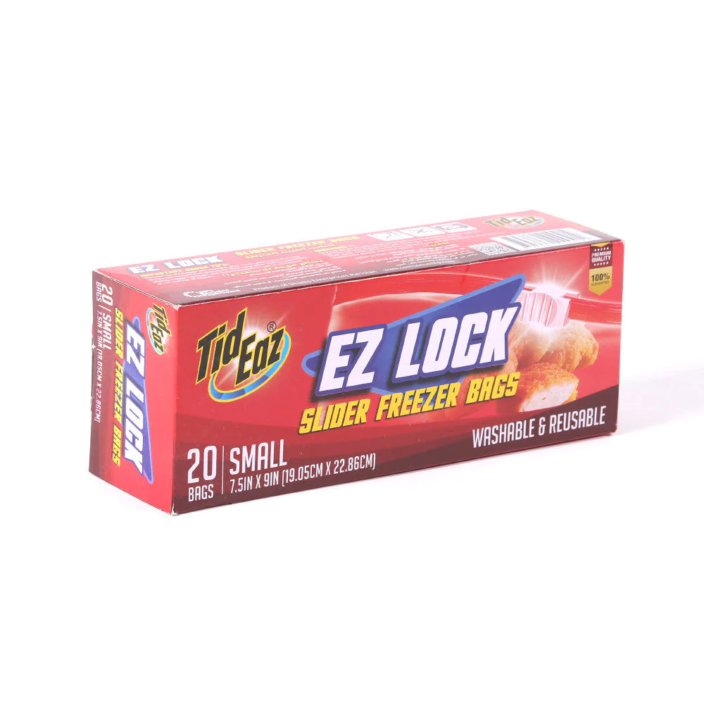Tid Eaz Ez Lock Slider Freezer Bags Small 20s - Snapcart.pk