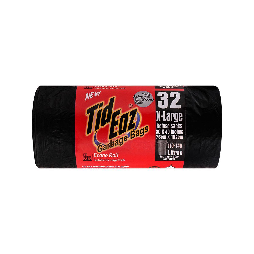 Tid Eaz Econo Roll Garbage Bags X-large 32s - Snapcart.pk